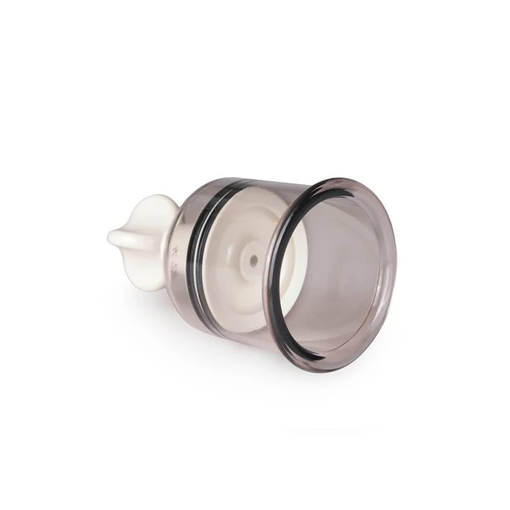 Pompka do sutków - Przezroczysta, Wodoodporna, 2 szt. z regulowanym ciśnieniem