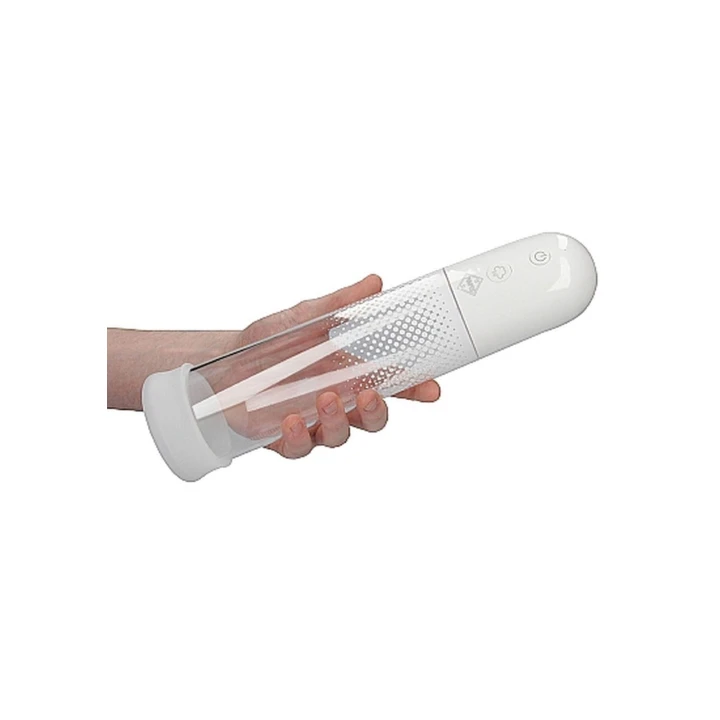 Pompka podciśnieniowa Automatic Luv - 20 cm długości, akumulatorowa, silikonowa końcówka