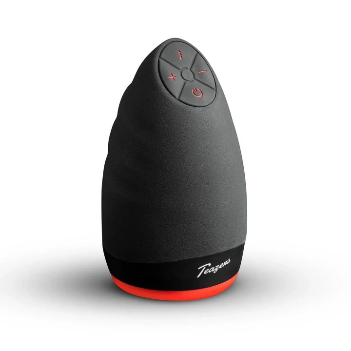 Masturbator Teazers - Wibrujący, Rozgrzewający, 9 Ustawień Wibracji, Silikonowy