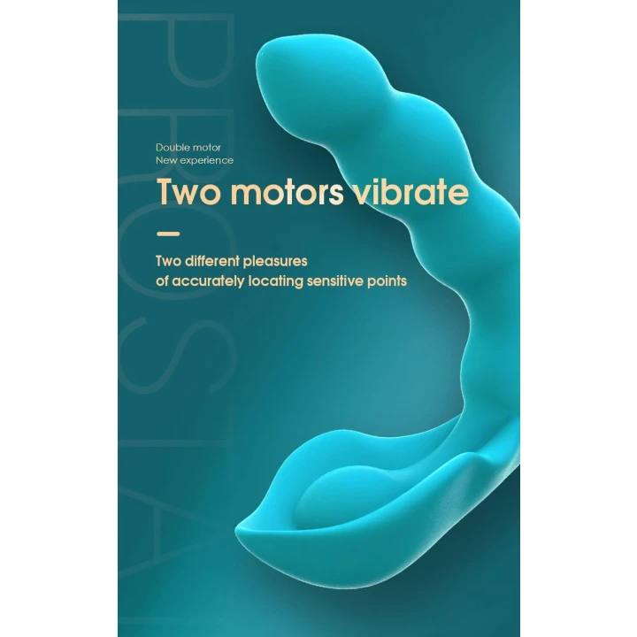 Masażer prostaty Angelo, silikonowy, wibrujący, wodoodporny, 36 trybów wibracji