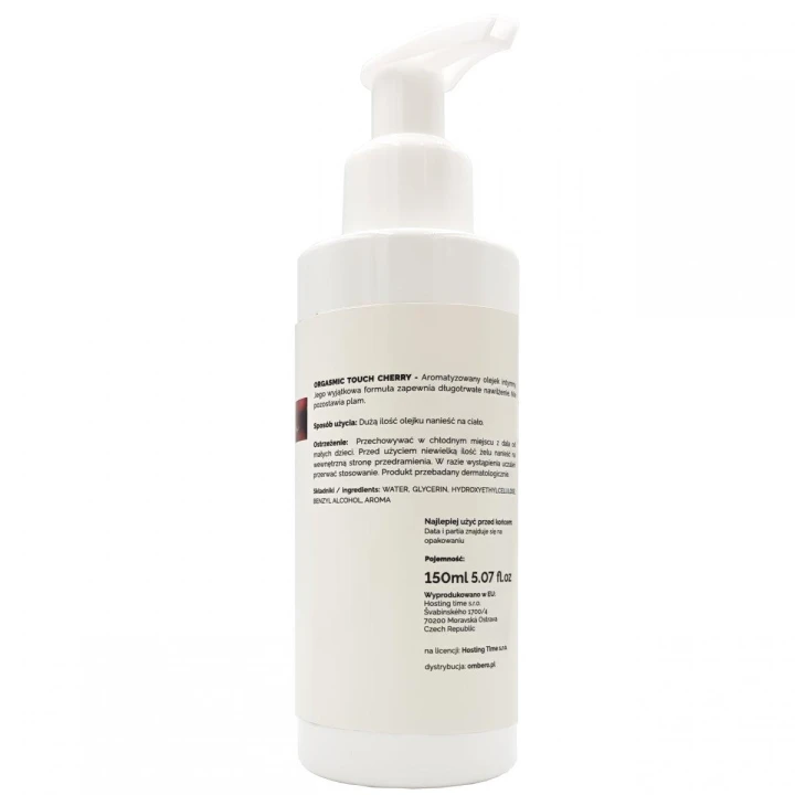 Żel do masażu - LoveStim Orgasmic Touch, miodowa konsystencja, zapach wiśniowy, 150 ml