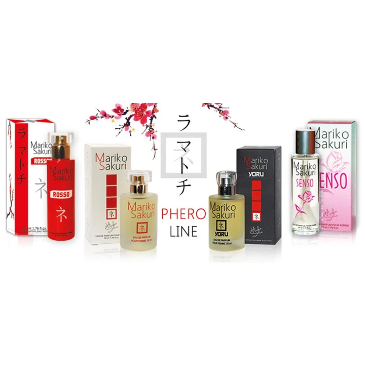 Perfumy dla kobiet Mariko Sakuri ROSSO 50ml – luksusowy zapach z nutą szampana i różą