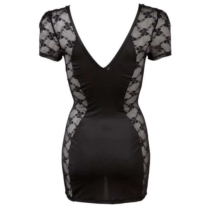 Sukienka obcisła COTTELLI LINGERIE z zamkiem, koronkowe detale, XL na wyjątkowe okazje