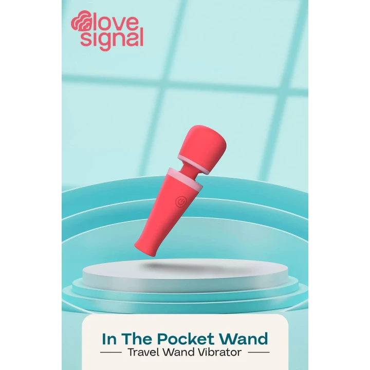 Wibrator kieszonkowy Dreamtoys Love Signal — 1 silnik, 3 poziomy, 7 programów