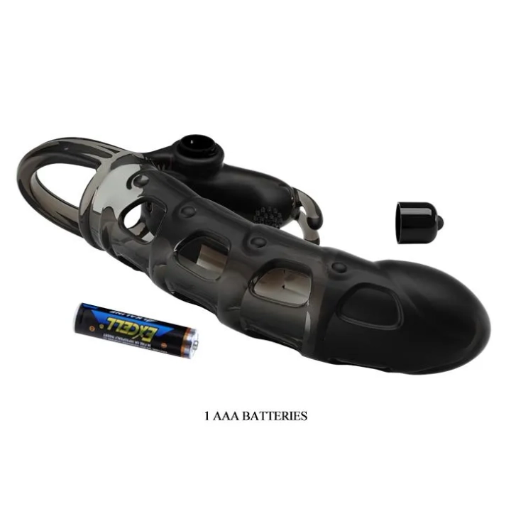 Służbowy Pierścień na Penisa PRETTY LOVE - 10 Funkcji Wibracji, Ekstremalna Rozciągliwość