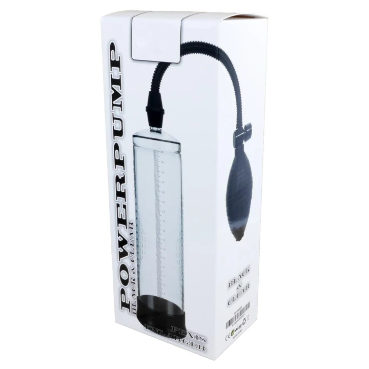 Pompka próżniowa Powerpump - Silikonowa, 22 cm, Wodoodporna