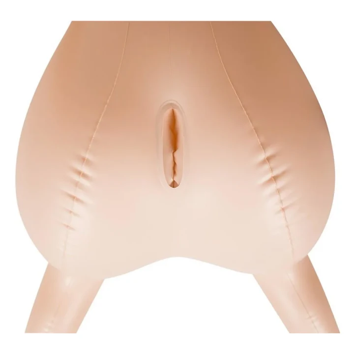 Lalka miłosna PVC 160 cm, duży biust D, brązowe oczy, dł. nóg: 63 cm