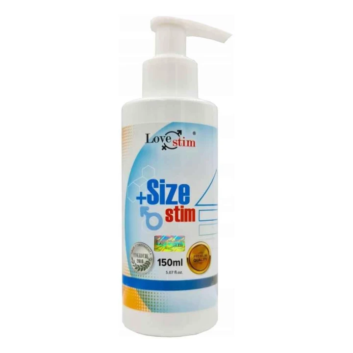 Żel stymulujący dla mężczyzn Plus SIZE STIM 150ml – naturalne ekstrakty, poprawa ukrwienia