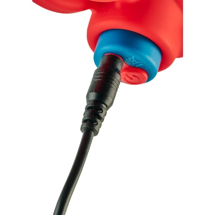 Wibrujący pierścień Dreamtoys Love Signal — 1 silnik, 3 poziomy, IPX6