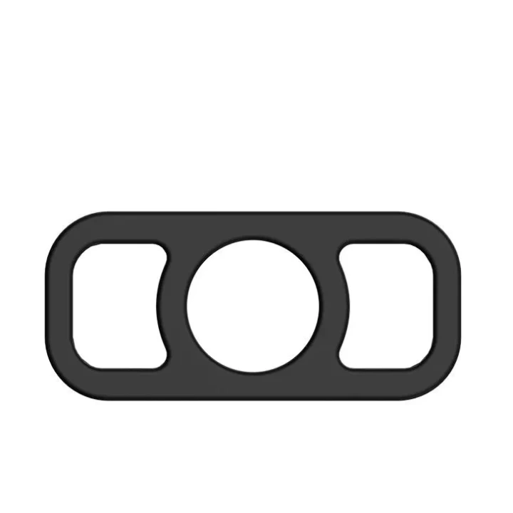 Pierścień erekcyjny BAILE BI-014361, silikonowy, wodoodporny, czarny