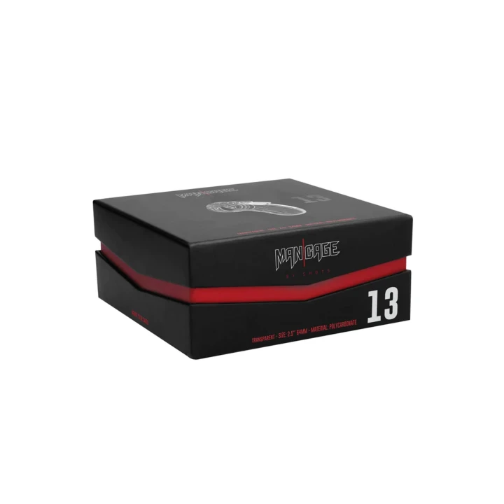 Klatka czystości Man|Cage - Model 13, PC, 6,5 cm, z pierścieniami w różnych rozmiarach