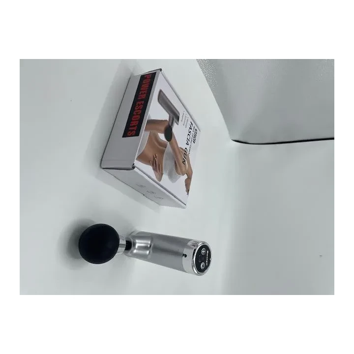 Masażer mini ABS, 25 cm długości, srebrny - dla wymagających użytkowników