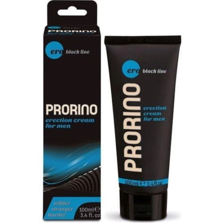 Krem na potencję PRORINO Black Line, 100 ml - zwiększa twardość i moc mężczyzny