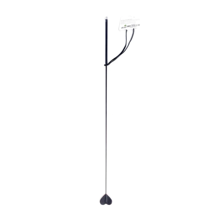 Szpicruta Fetish B - Włókno szklane, Skórzane zakończenie, 70 cm długości