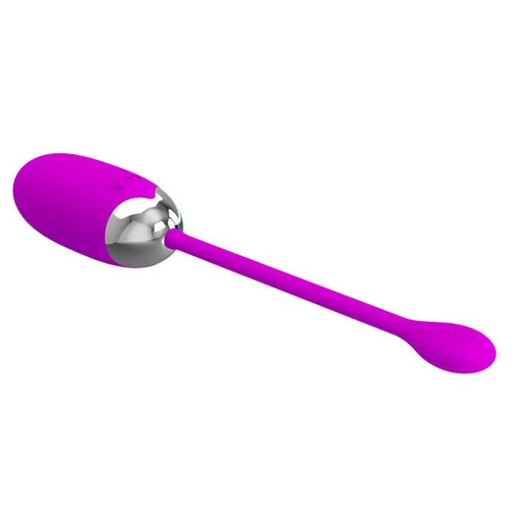 Wibrujące jajko silikonowe PRETTY LOVE - BROOK, 12 funkcji wibracji, funkcja pamięci