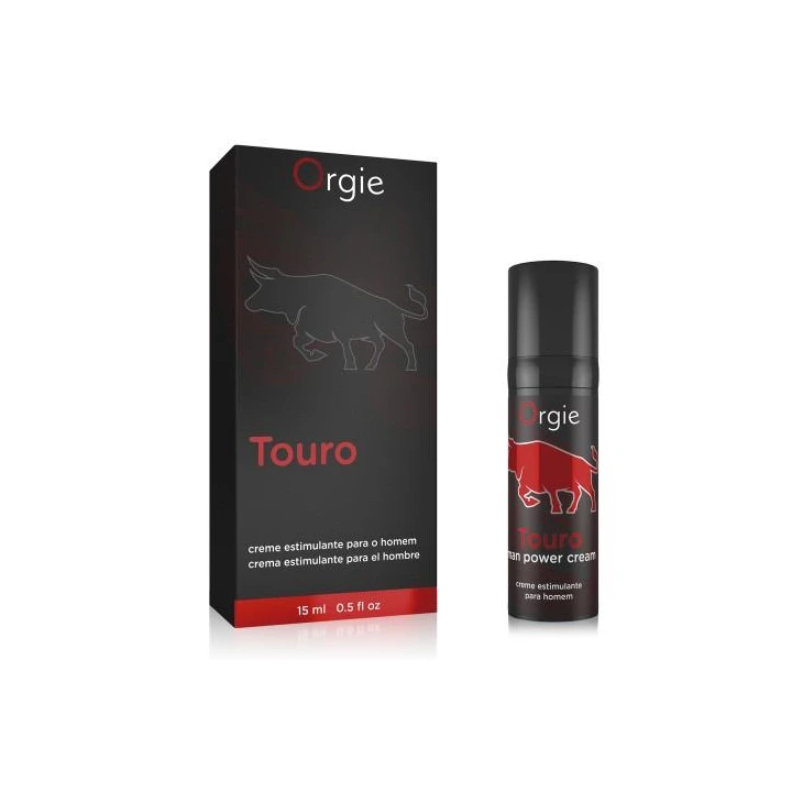 Żel na erekcję Touro - z tauryną i żeń-szeniem - 15 ml