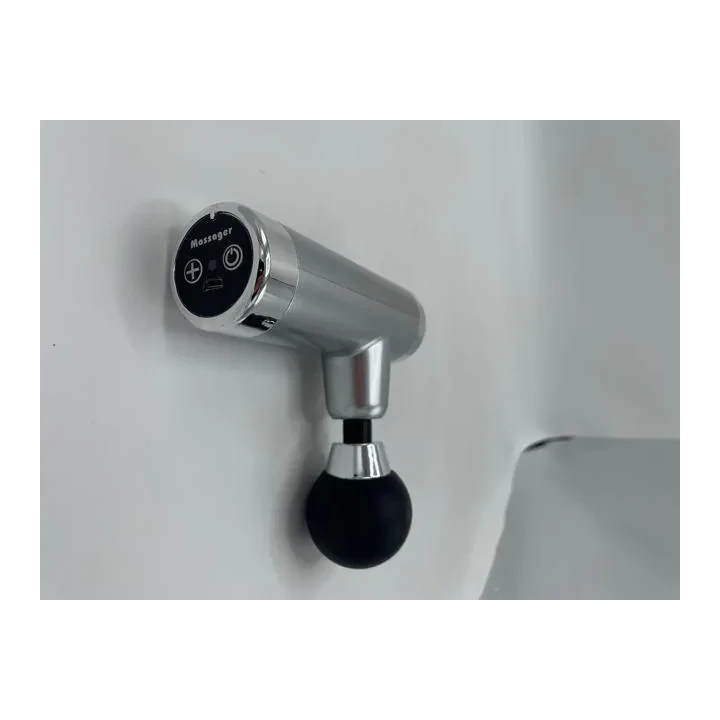 Masażer mini ABS, 25 cm długości, srebrny - dla wymagających użytkowników