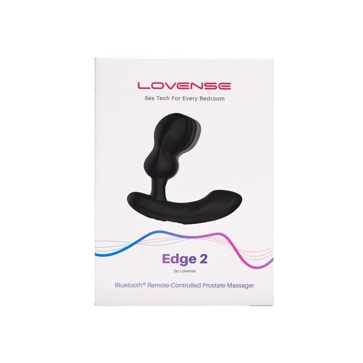 Masażer prostaty Lovense Edge 2, IPX7, Bluetooth, ergonomiczny kształt