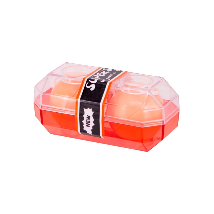 Kulki dopochwowe PVC DuoTone - wodoodporne, naturalny kolor, średnica 3.4 cm