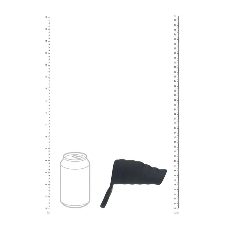 Tuleja wibrująca na penisa i jądra LEVELZ, silikonowa, z regulowanym wsparciem