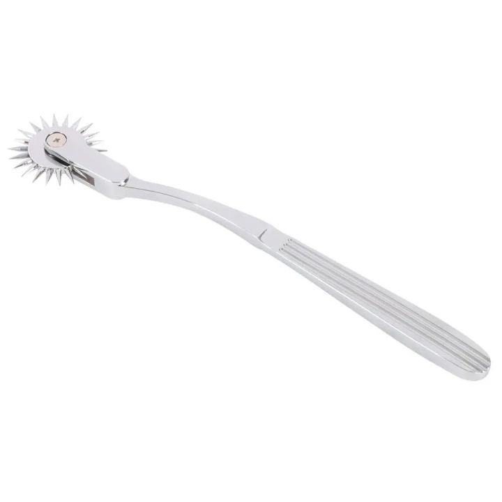 Koło kolcowe Fetish - stalowe, 18,5 cm długości, intensywna stymulacja