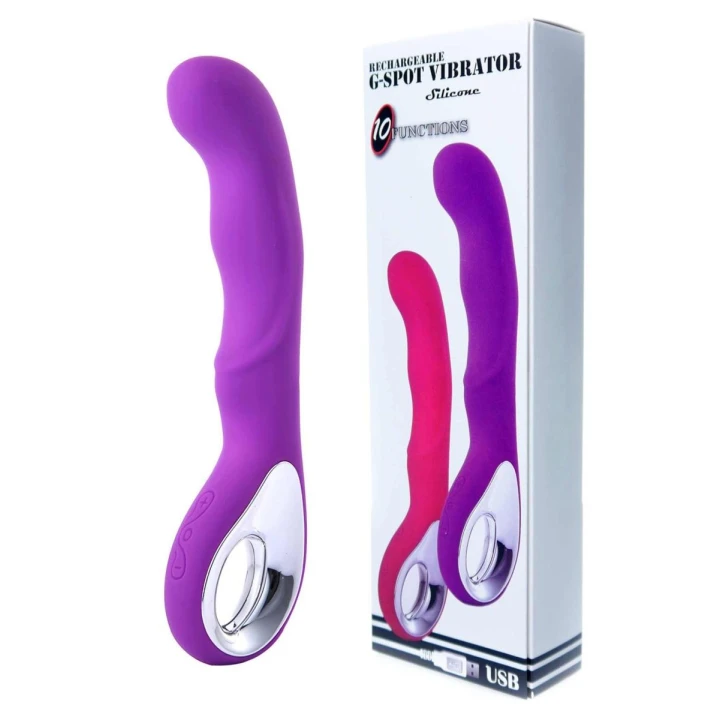 Wibrator G-Spot Premium, silikon medyczny, 10 funkcji, wodoodporny, USB