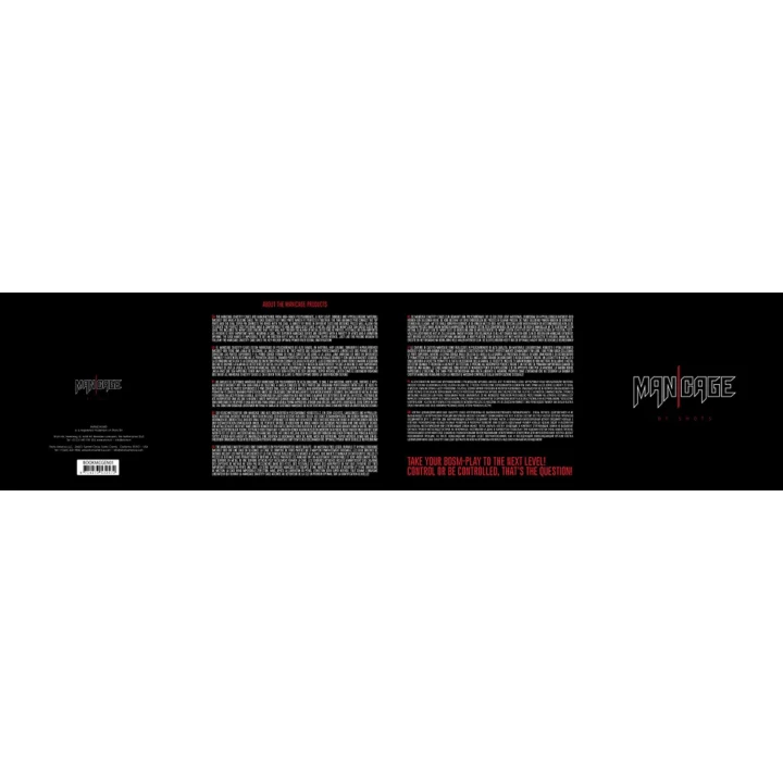 Klatka czystości Man|Cage - Model 13, PC, 6,5 cm, z pierścieniami w różnych rozmiarach