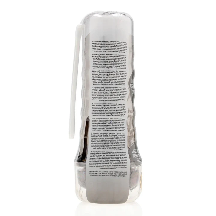 Masturbator TPE Easy Rider - Kompaktowy, Elastyczny, 21,5 cm