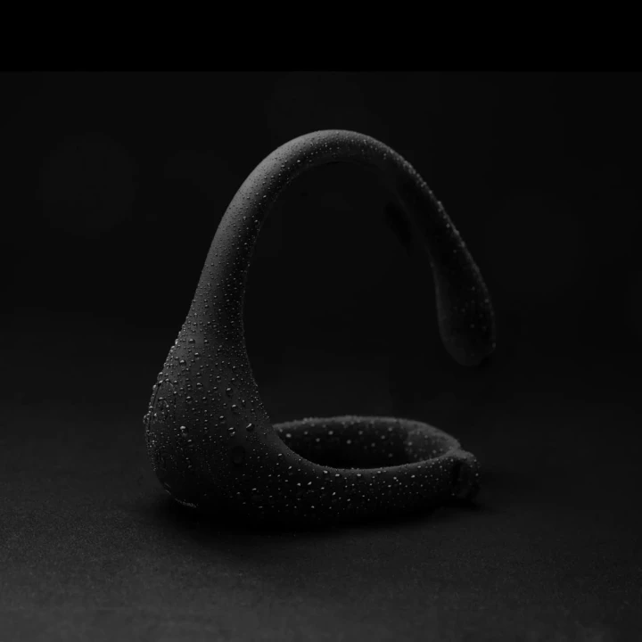 Wibrator prostaty Teazers Triple zdalnie sterowany, regulowany pierścień, 2 silniki