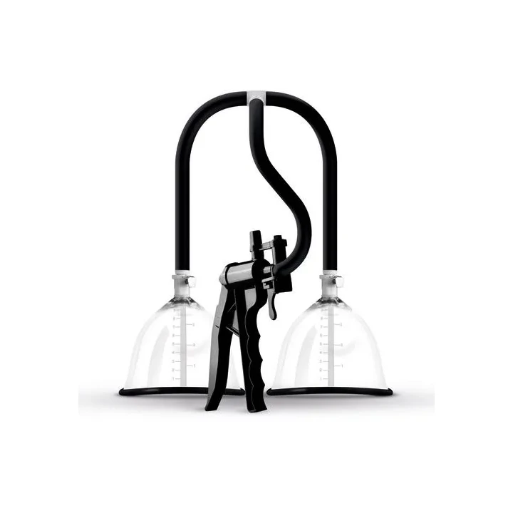 Laktator silicone SAIZ – przezroczyste miseczki, regulowana próżnia, elastyczny