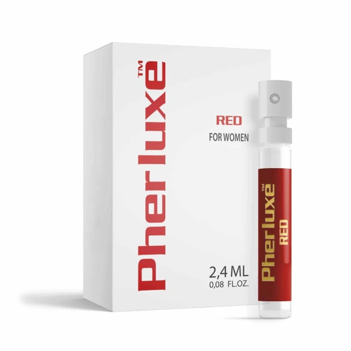 Feromony - Pherluxe RED dla kobiet 2,4 ml - Eliksir uwodzenia, nowoczesna formuła