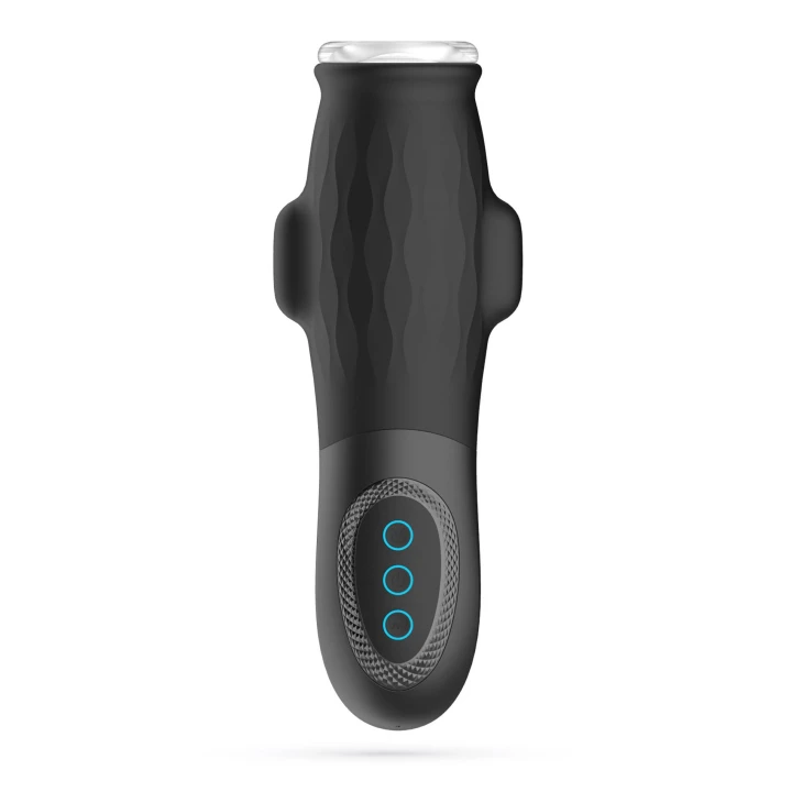 Masturbator z funkcją ssania Crushious Gargantua, wymienne rękawy, silikon