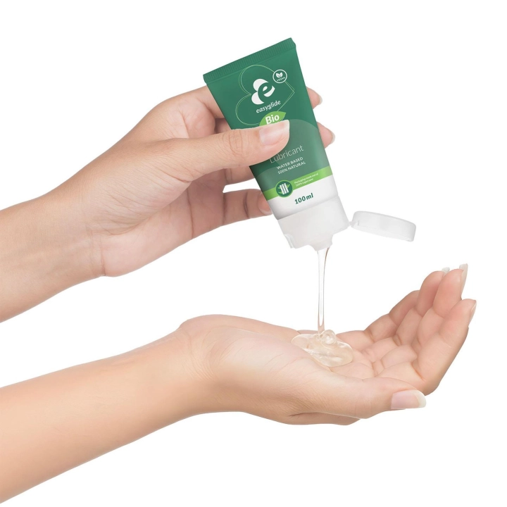Lubrykant wodny EasyGlide Bio & Natural — 100 ml, bezzapachowy, naturalny skład
