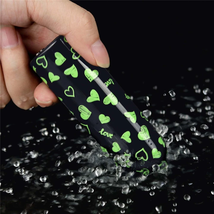 Masażer serca - ładowalny, wodoodporny, 10 funkcji wibracji, ABS