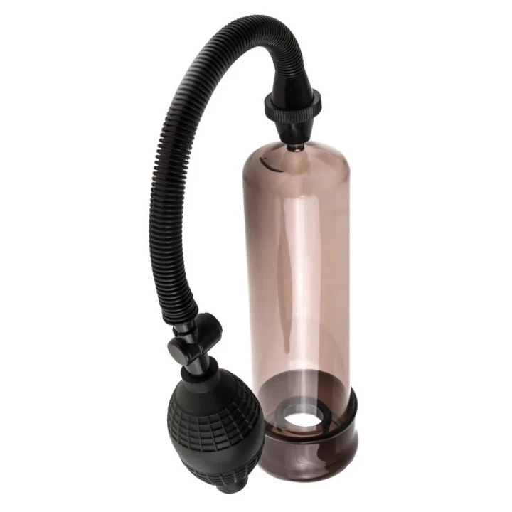 Pompa do penisa PW Beginner's Power Oumo Smoke — przezroczysta, dł. 19 cm, ø 5 cm