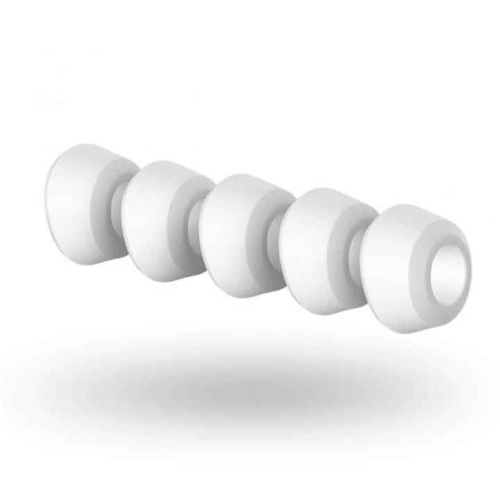 Nakładki do stymulatora - Satisfyer Number One, 5 sztuk, silikon, łatwe w czyszczeniu