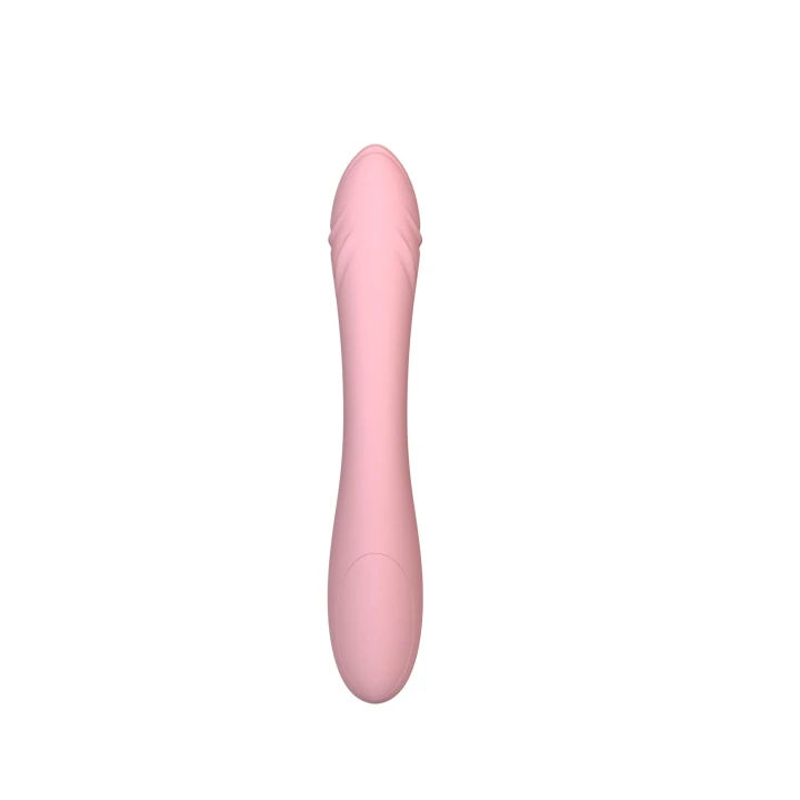 Wibrator silikonowy z serii VIBRATOR PINK, 6 trybów, wodoodporny, elastyczny