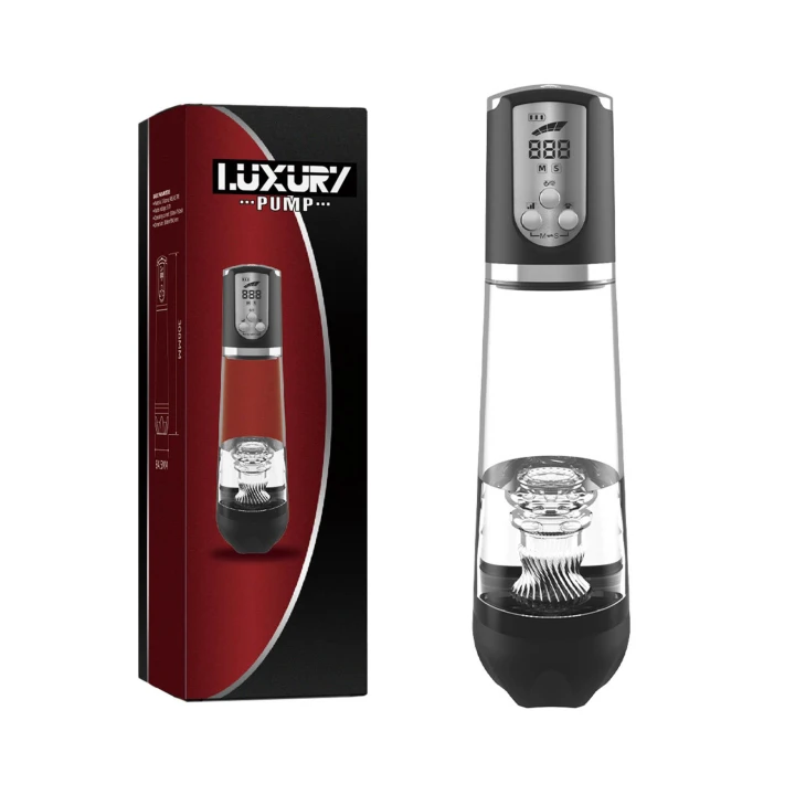 Pompka do Masturbacji - LUXURY, Wodoodporna, Automatyczna, Zmienne Ciśnienie