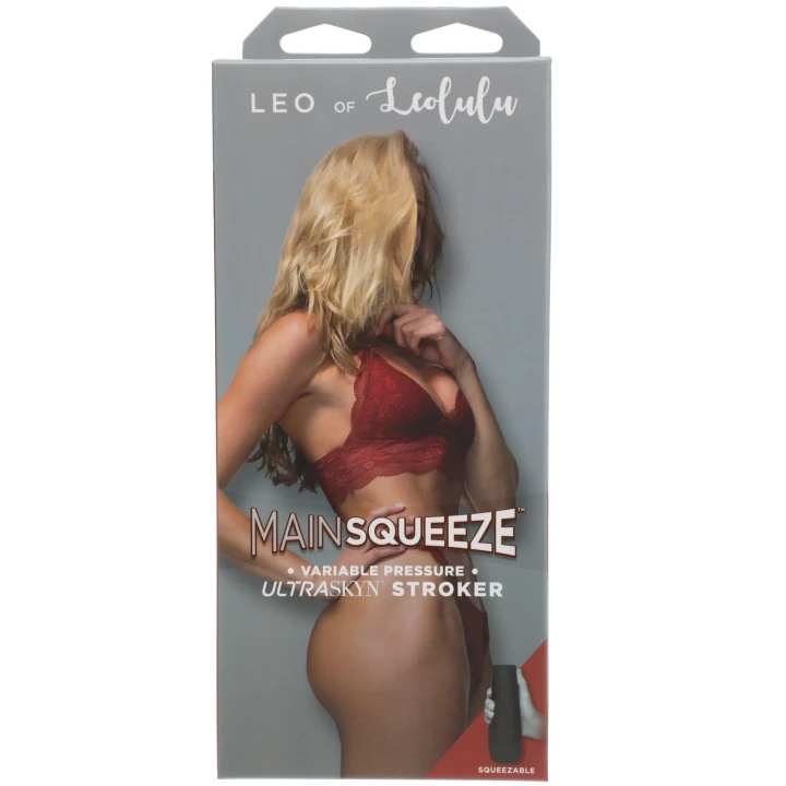 Masturbator - Leo of Leolulu - ULTRASKYN, teksturowane wnętrze, regulacja intensywności