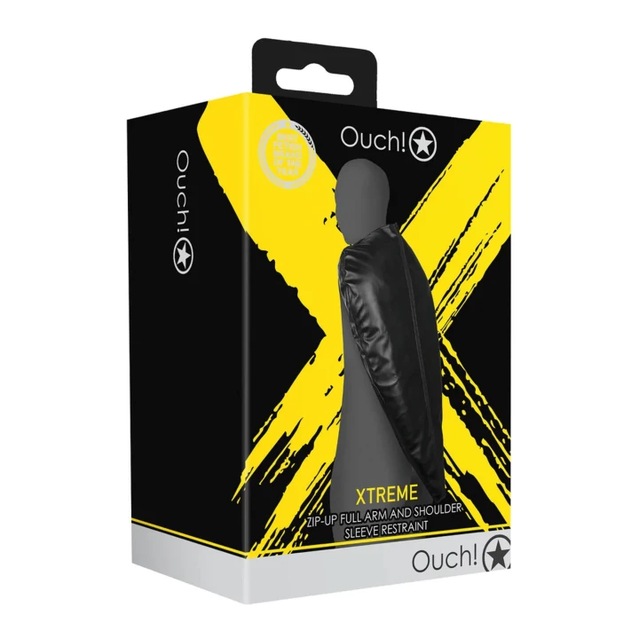 Uprząż krępująca ramiona i barki OUCH! Xtreme - Regulowana, PU, wysoka jakość