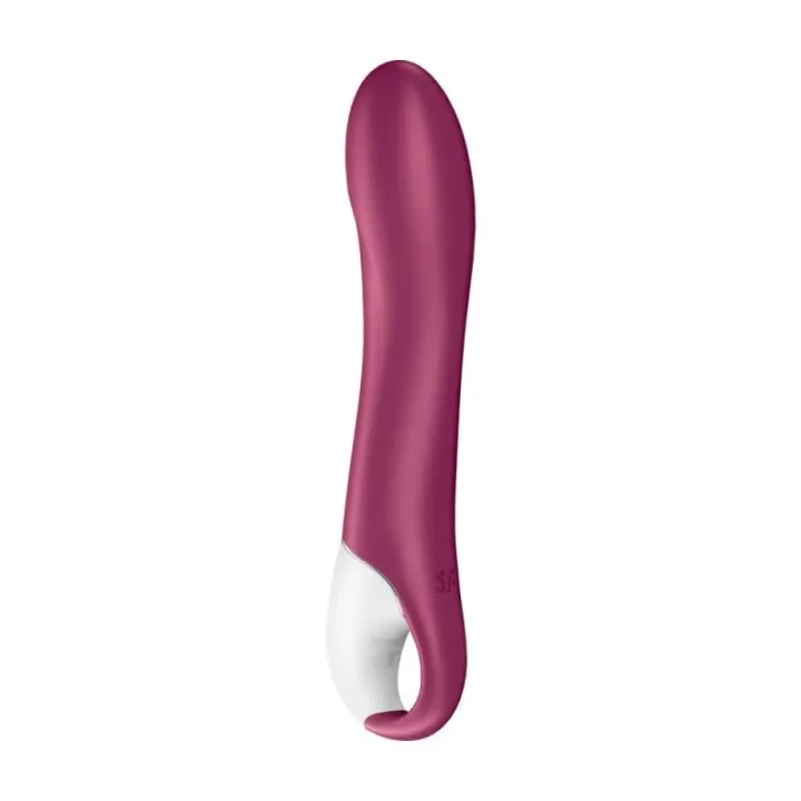 Wibrator Satisfyer Big Heat – ogrzewanie, Bluetooth, silikon medyczny