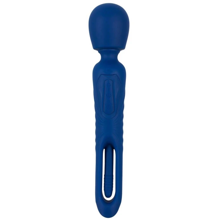 Masażer erogenny Sweet Smile 2w1, silikon, 7 trybów wibracji, Flicking Tongue