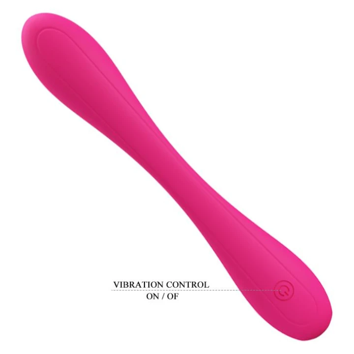 Wibrator G-spot z funkcją pamięci PRETTY LOVE, silikonowy, 12 wibracji, zginany
