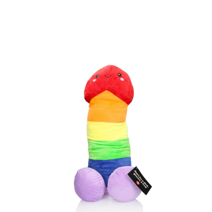 Pluszowy Penis - 24''/60 cm, Miękki, Humorystyczny, Idealny na Prezent