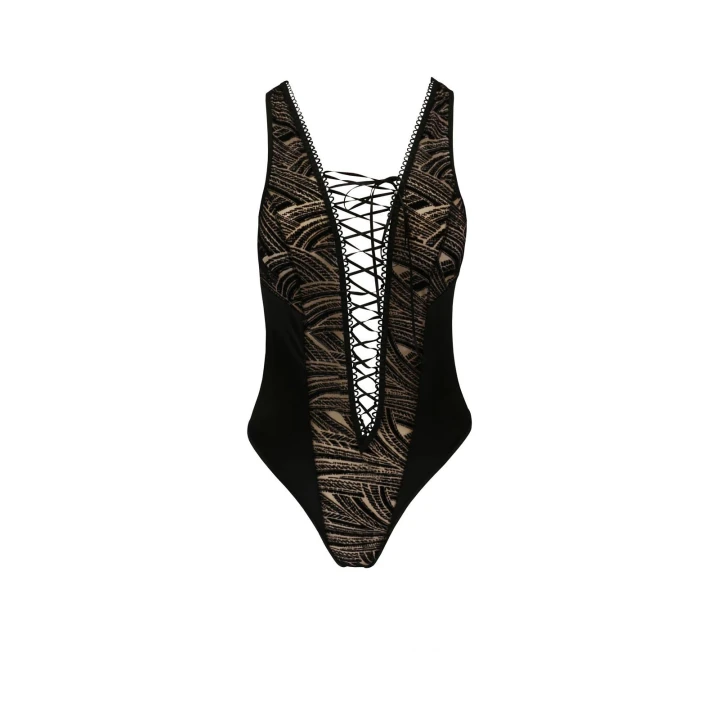 Body CASMIR - Antyalergiczne, Oeko-Tex, Długie Rękawy, XXL/XXXL, Czarny