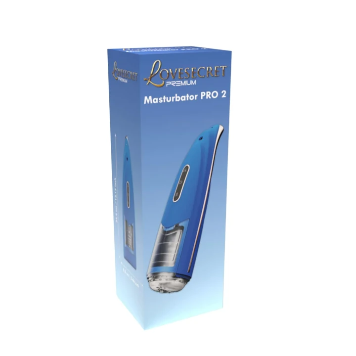 Masturbator męski Lovesecret Premium LS06 – 33,4 cm, 7 trybów wibracji i ruchu, wodoodporny