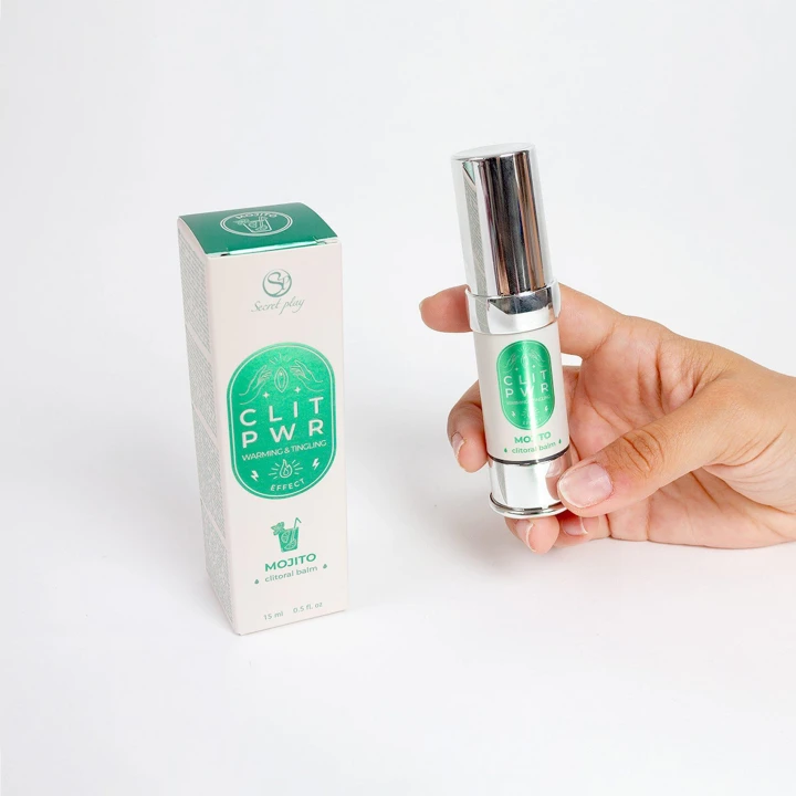 Balsam stymulujący do łechtaczki CLIT PWR - Intensywne wibracje, naturalne składniki, 15 ml