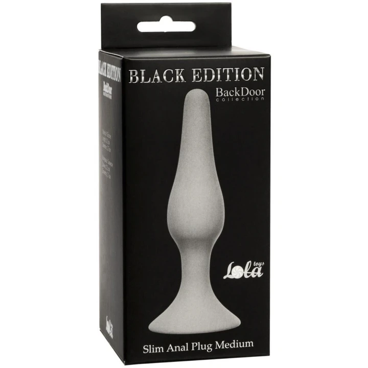 Wtyczka analna Slim Anal Plug - wykonana z silikonu, długość 11,5 cm, średnica 2,7 cm