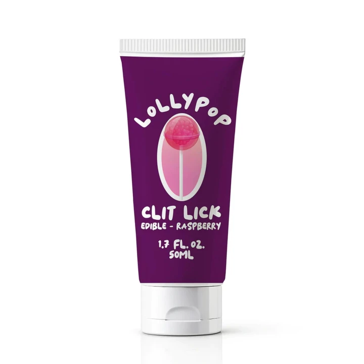 Lick do ciała - Lollypop Różowa Malina 50 ml, smak gumy balonowej