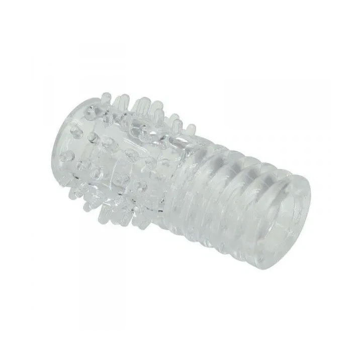 Nakładka stymulująca na penisa TPE, 2.7 cm, 10 cm długości, bez ftalanów